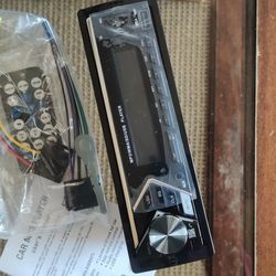 Car Stereo BT And Remote