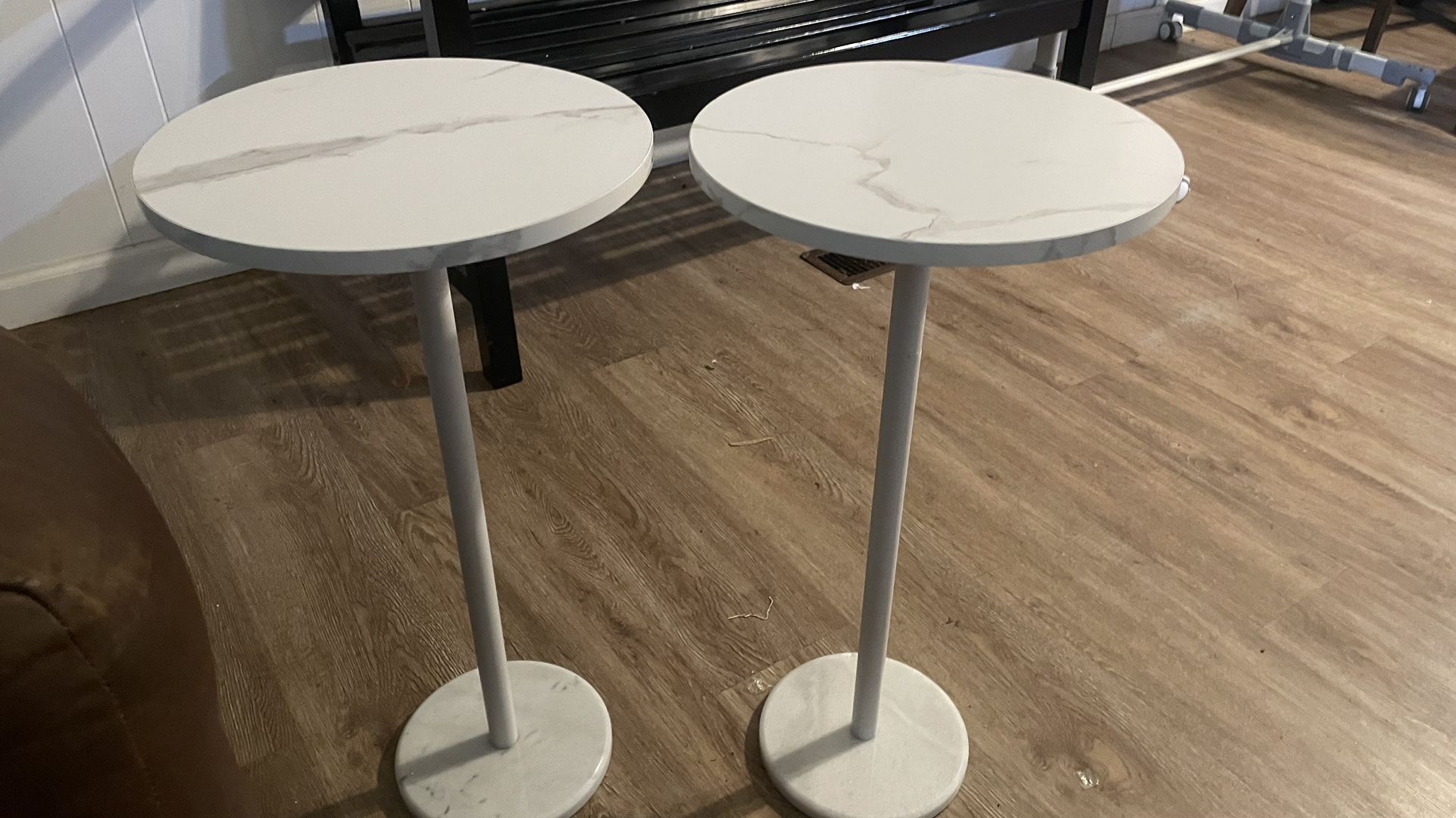 marble end tables