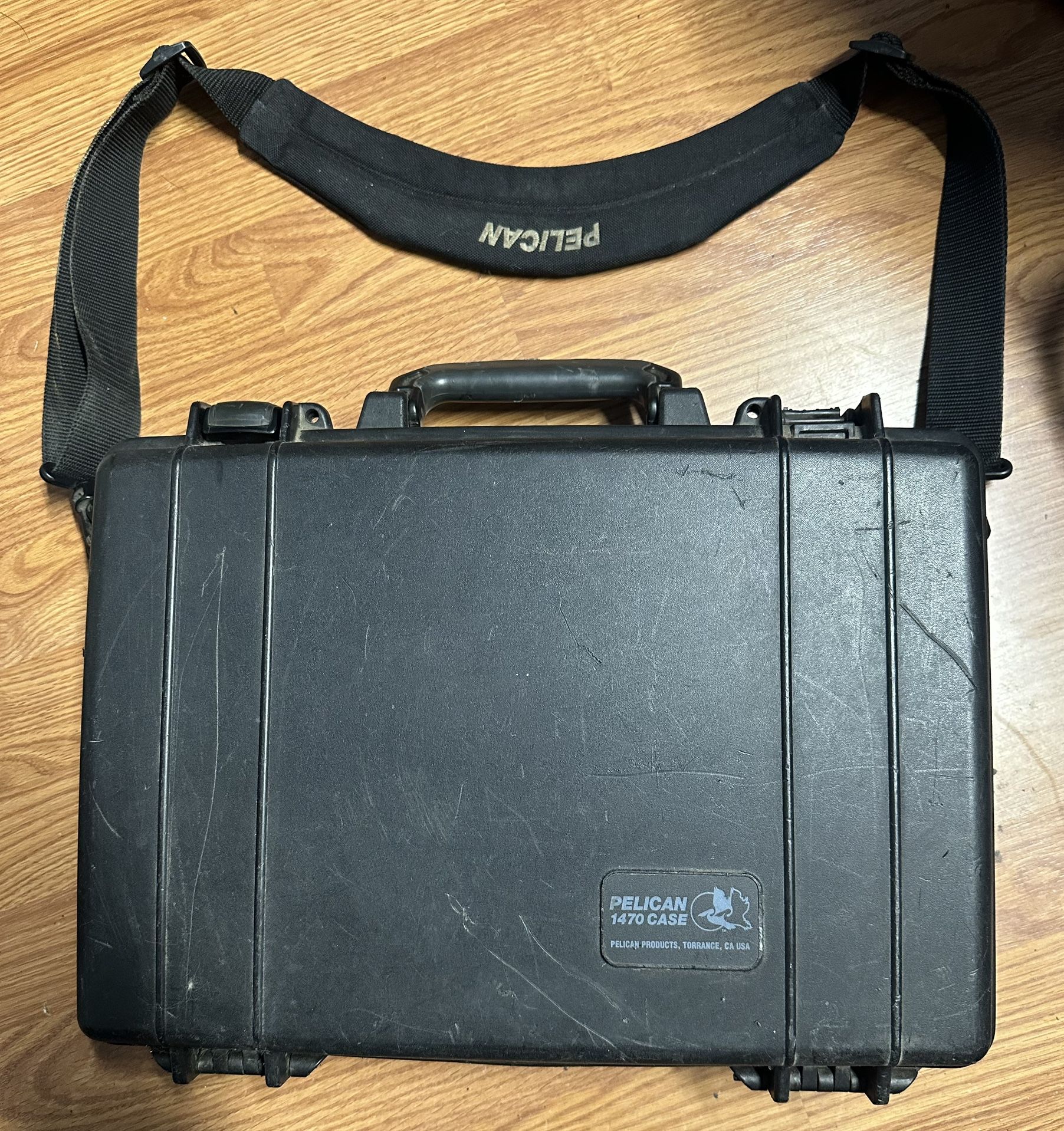 Pelican 1470 Brief Case carrying laptop computer musical instrument accessories
