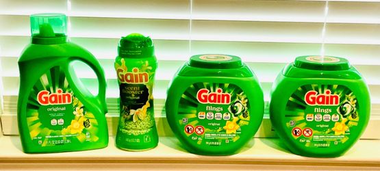 NEW GAINS Detergent, Beads, Flings