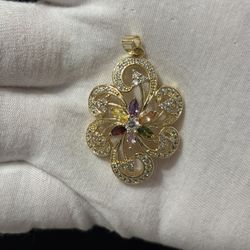 14k Yellow Gold Filled Women’s Pendant 