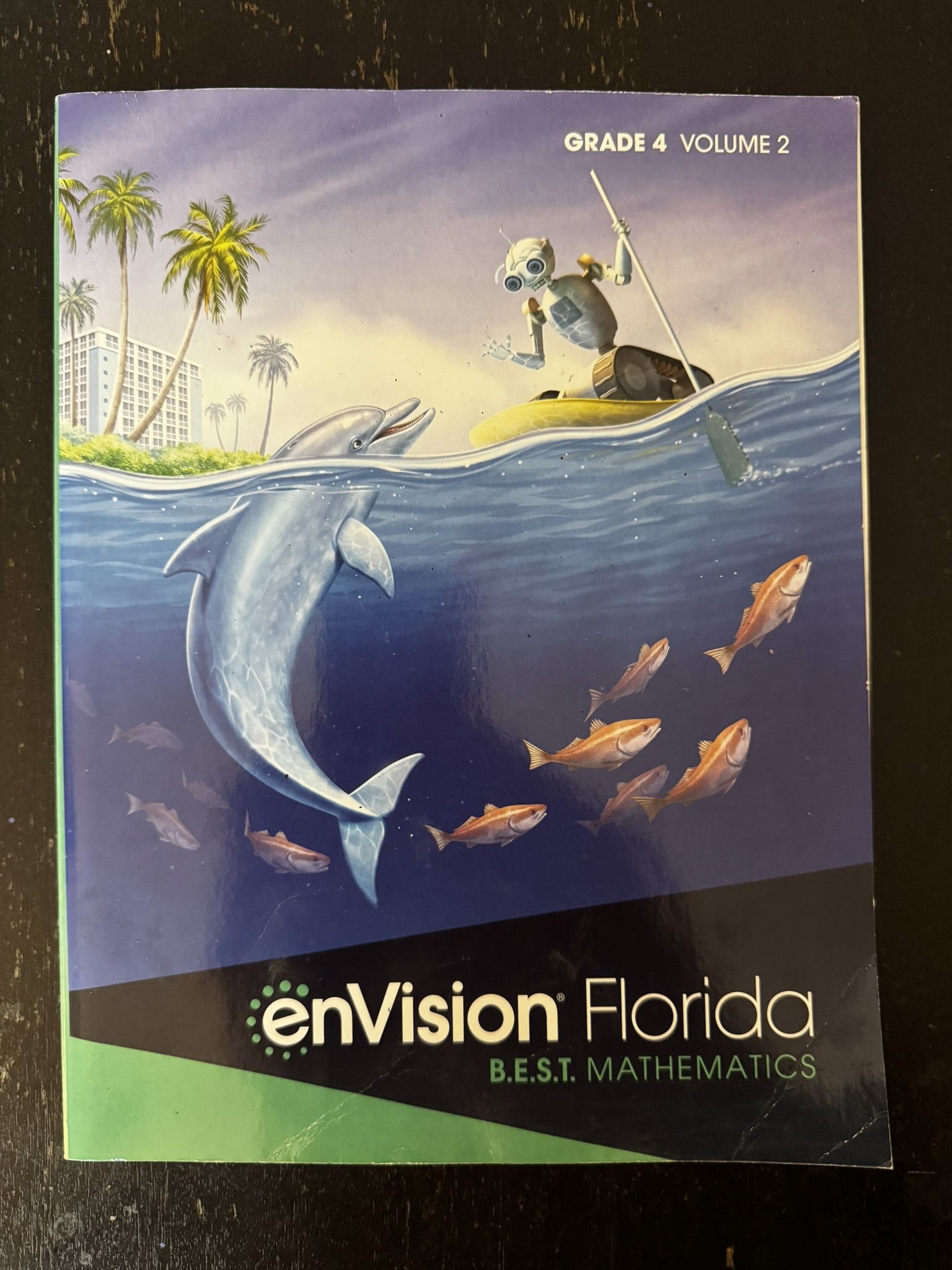Envision Florida BEST Mathematics Grade 4 Volume 1-2 Book Set