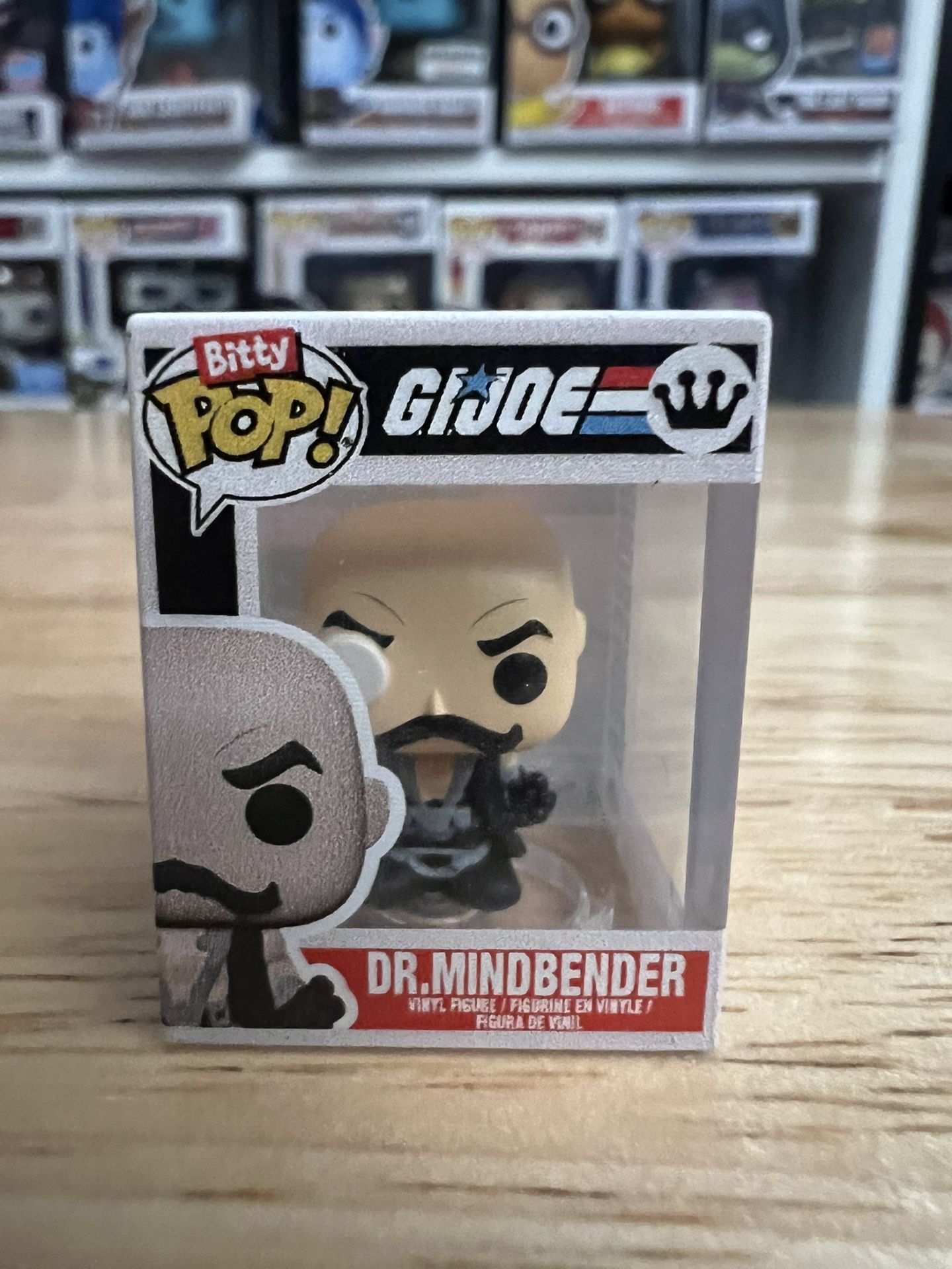 HYPER RARE CHASE BITTY Dr. Mindbender Funko Pop #11 G.I. Joe Retro Toys Vinyl