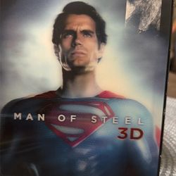 Man Of Steel 3D Blue Ray DVD And Special Future 4 Disc 