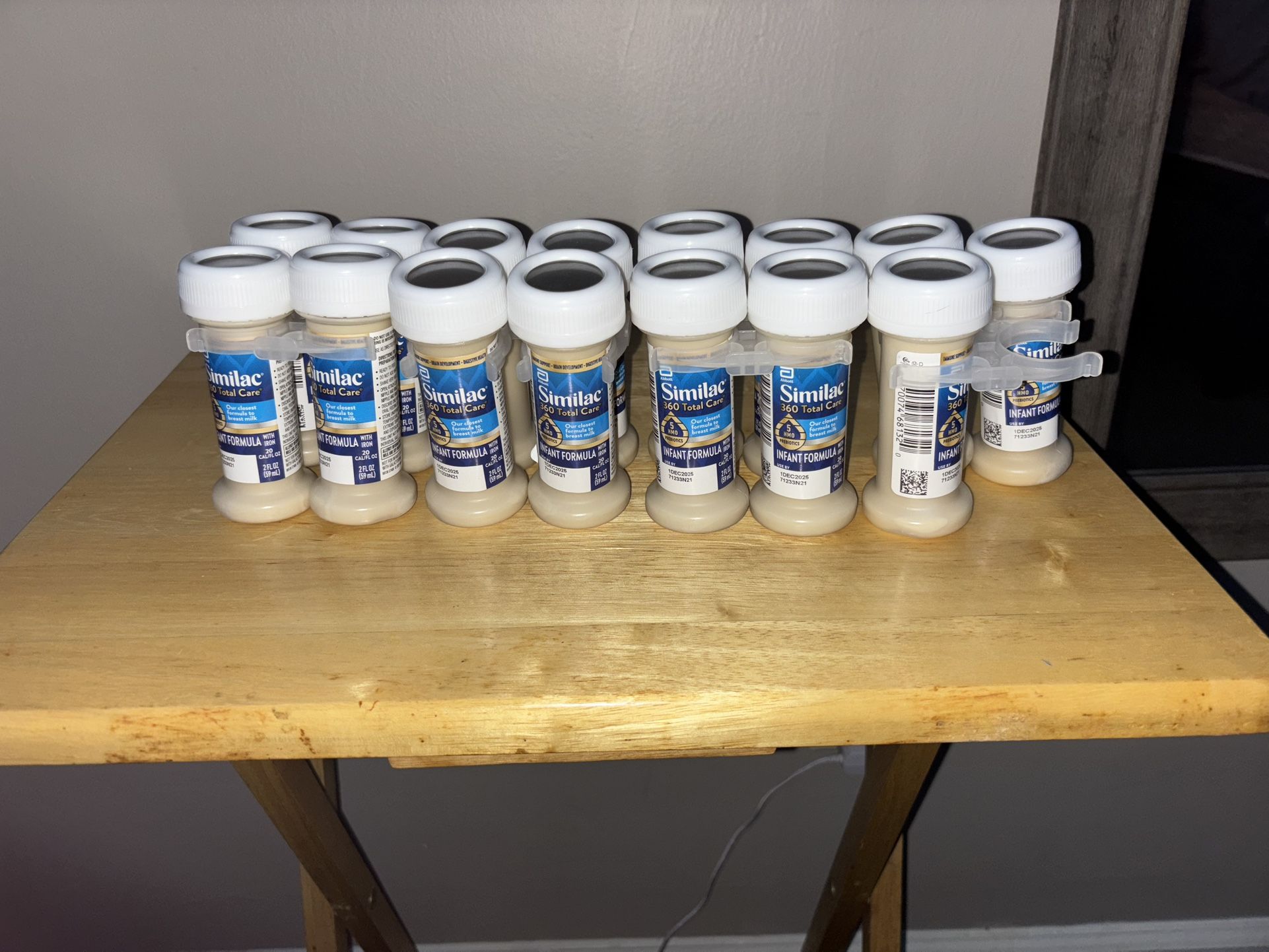 15 Bottles Of Ready To Feed Instant Formula