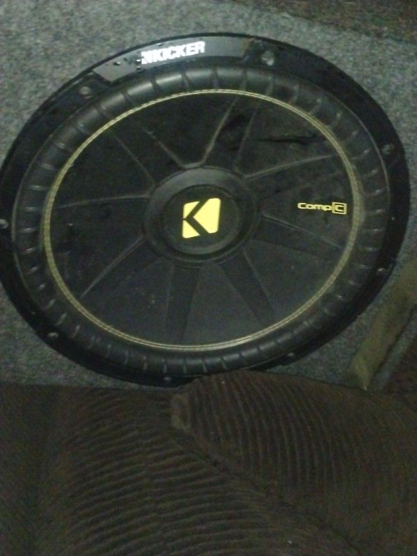 15 Inch Subwoofer In Ported Box