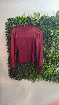 Burgundy Sweater 