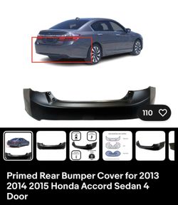 2013-2015 Honda accord rear bumper for sale brand new $150