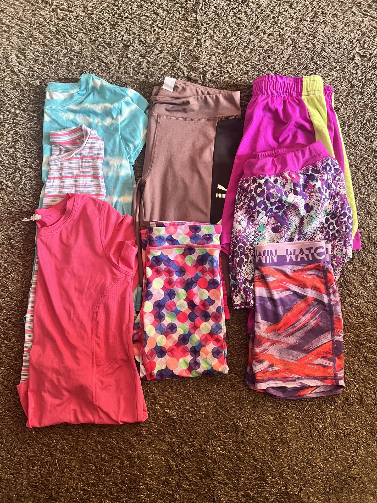 Girls Work Out Clothes Size Medium