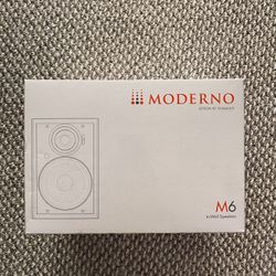 Brand New Moderno Speakers Set Of 2