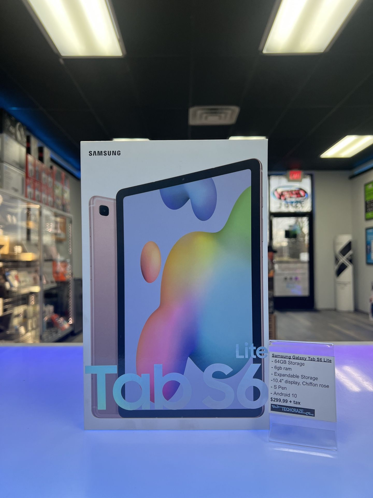 Samsung Galaxy Tab S6 Lite - 64 GB Chiffon Rose - **BRAND NEW**