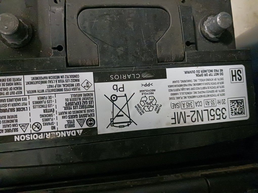 Oem Toyota Agm Battery