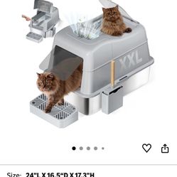 Stainless Steel Cat Littler Box