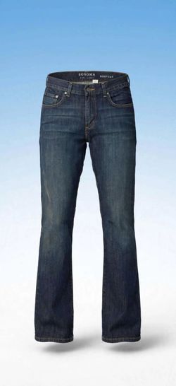 Sonoma Bootcut Jeans Men's 32x32 Dark Wash - New Without Tags - Never Worn