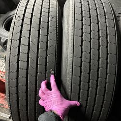 295/75/22.5 Trailer Recap Tires