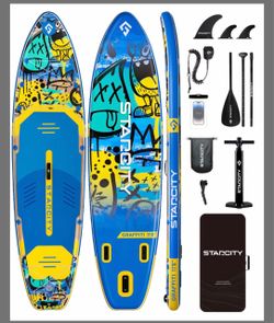 Starcity Graffiti 11'6" Inflatable Stand-Up Paddleboard Brand new