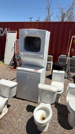 Washer dryer stacked