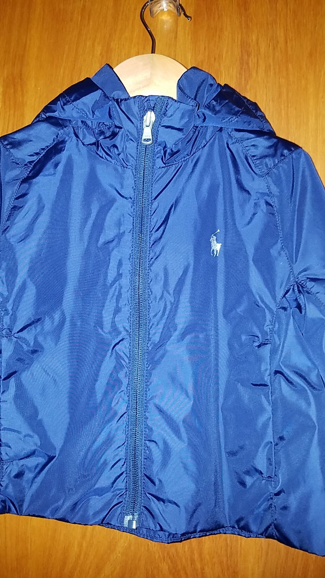 Ralph Lauren navy blue rain jacket size 4T