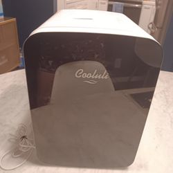Cooluli 15 Liter Mini Cooler Fridge Travel Thermo Energy Efficent Warmer Gamer Office Bedroom Dorm Food Drink Storage