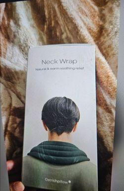 Neck wrap for warm compression (Never used)
