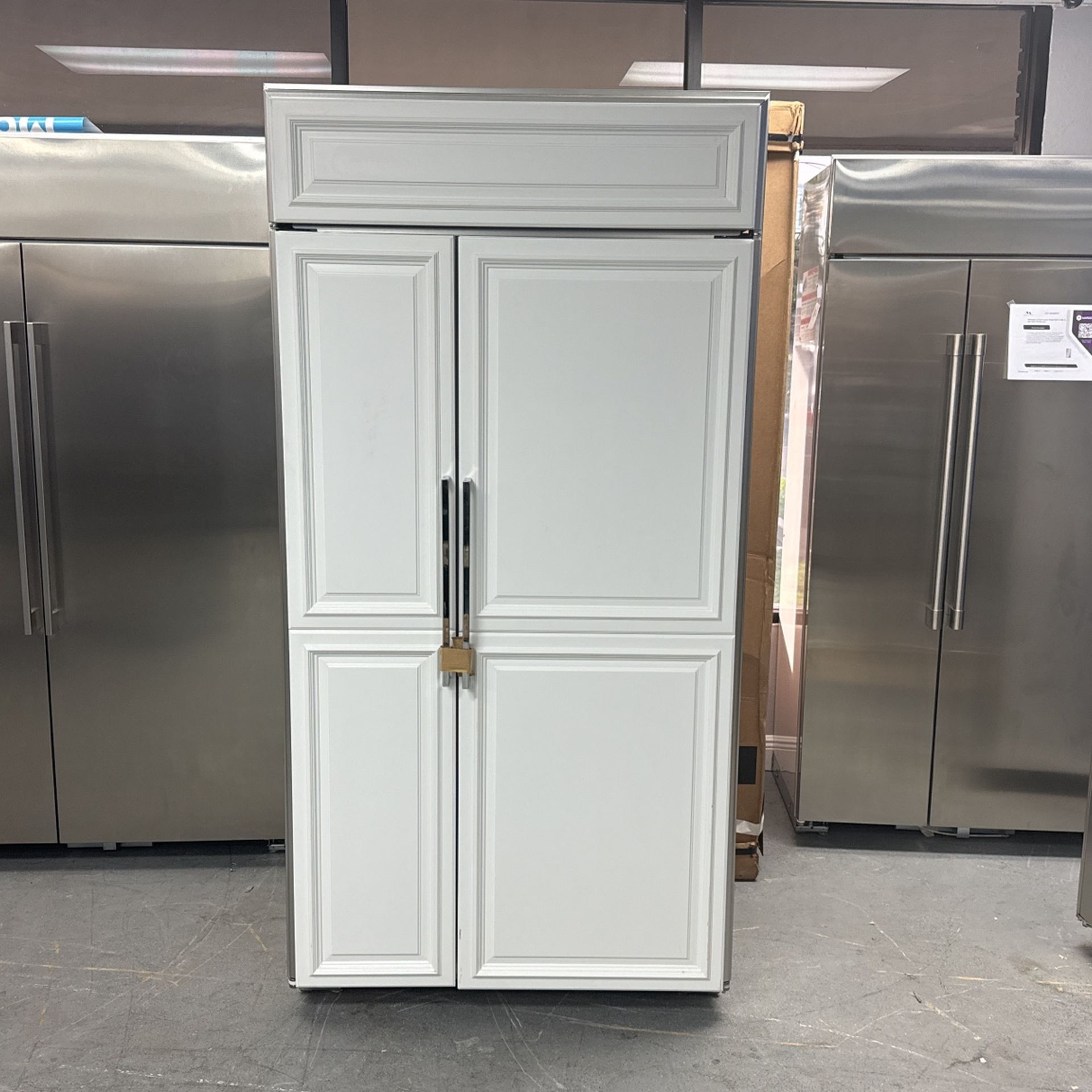 GE MONOGRAM REFRIGERATOR 42” INCH PANEL READY 2020 MANUFACTURER DATE