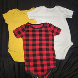 9 Month Boys Onsies 3 Piece 