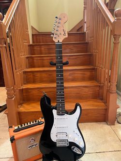 Squier Affinity Stratocaster w/ Orange Crush 12 Amp