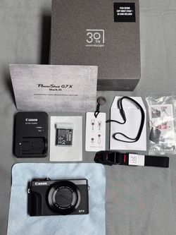 Canon PowerShot G7 X Mark III 30th Anniversary Edition