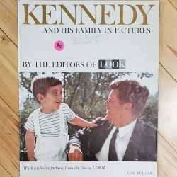 Kennedy & His Family in Pictures 1963 Magazine By the Editors of Look