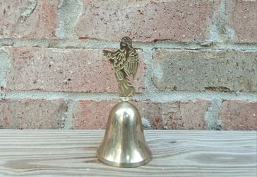 Vintage Brass Angel Bell 