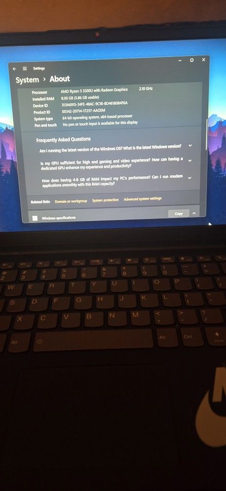 Lenovo Laptop