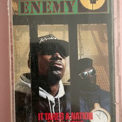 Public Enemy - It Takes  A Nation Of Millions To Hold Us Back cassette RARE