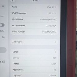 iPad mini A17 256 GB