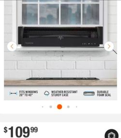 Vornado Transom 26 in. 4 Speed Low Profile Window Fan Retails $120 with Taxes! In Excellent Condition!