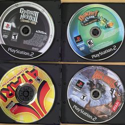 PS2 Game Discs 