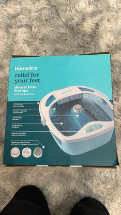 Homedics shower bliss foot spa