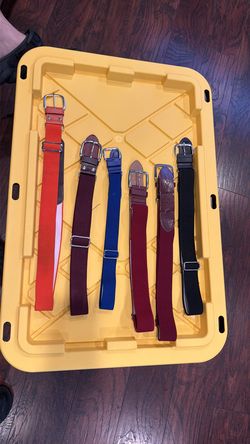 Softball/baseball belts