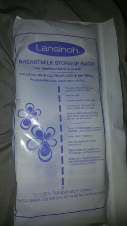 50 breast milk storage bags