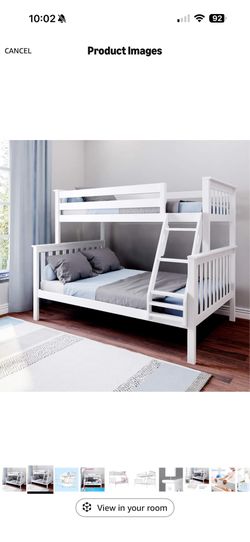 Max & Lily Twin Over Full Bunk Bed
