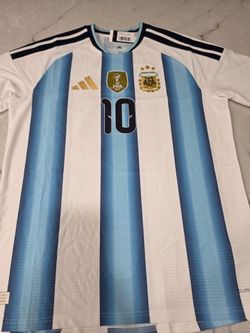 Adidas MESSI Argentina 2026 Home Authentic White Match Jersey KH3934 Size L New