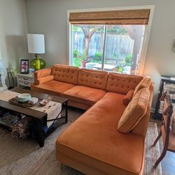 Beautiful Velvet Sectional 😍