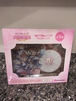 Cardcaptor Sakura Clear Card Acrylic Clock Vol.2 Sakura Syaoran Bushiroad Prize