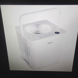 New Midea 50 Pint Dehumidifier For Home Up To 4,500sqft. With Pump & Alexa Smart Control 
