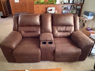 Recliners sofa / loveseat SET $575 obo (Ashley furniture)