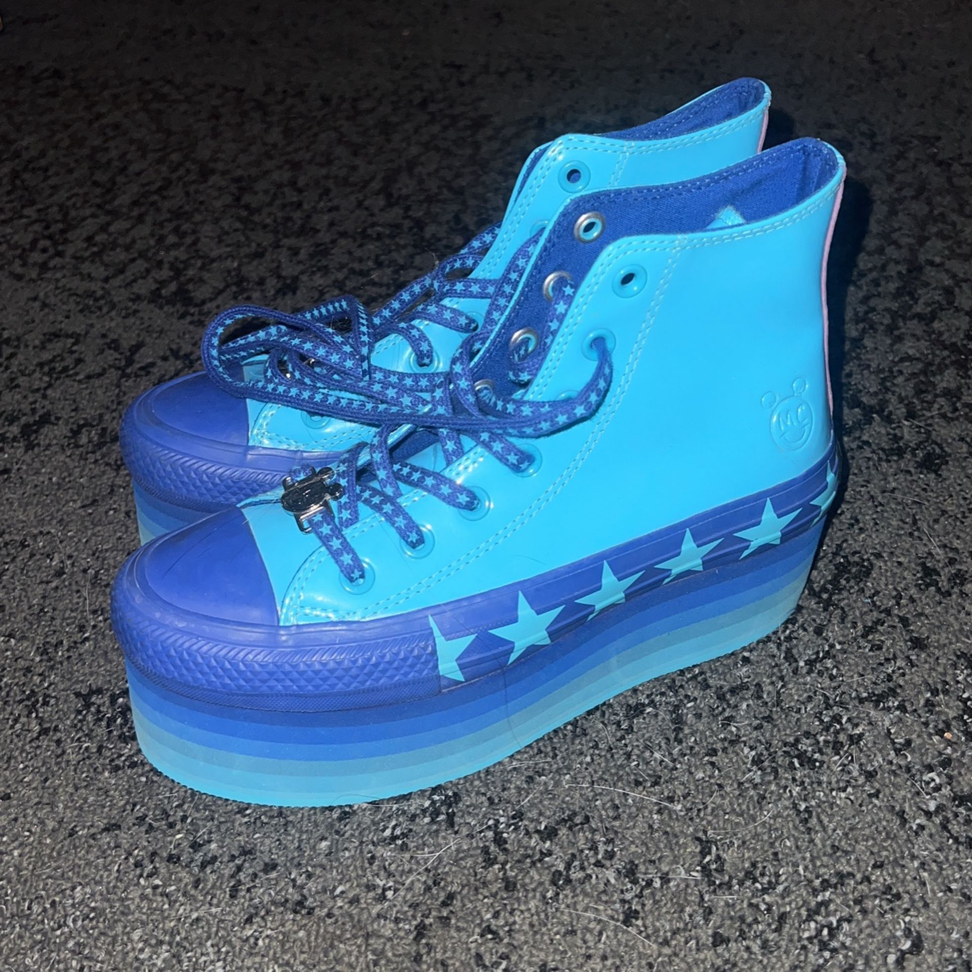 Platform Hi-top Converse (Miley Cyrus)