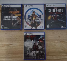 PS5 and PS4 Games