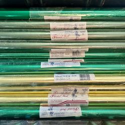 Bundle of Vintage Florist Foil