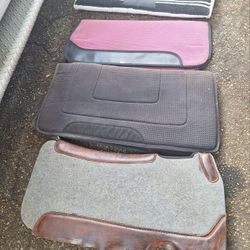 Horse Saddle Blankets Used