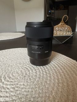 Sigma 35mm f1.4 l mount