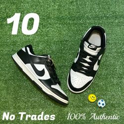 Size 10 Nike Dunk Low “Panda” 🐼